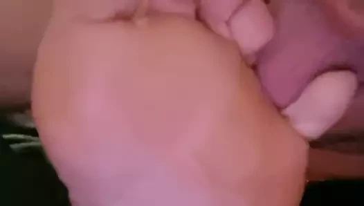 Ayak fetişi ayak iş tabanları