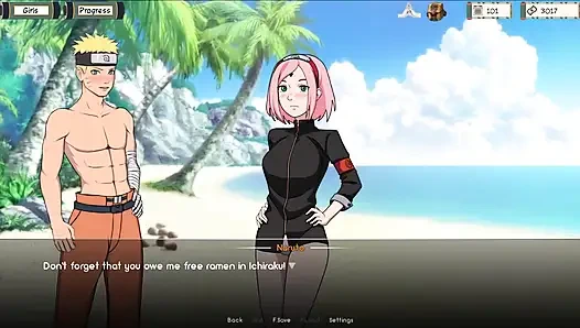 Naruto - kunoichi eğitmeni v0.13 bölüm 43 cadılar bayramı! Loveskysan69 tarafından