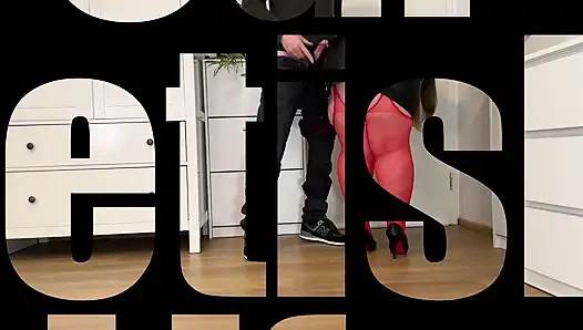 Üvey anne ile unutulmaz karşılıklı mastürbasyon