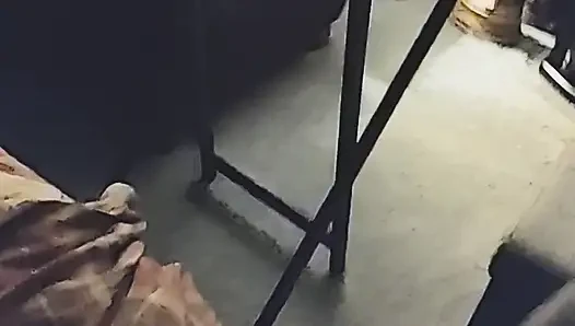 Çorapla elle muamele yavaş çekim