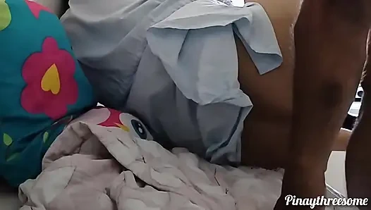 Asian Cheating wige moaning loudly when she gets fuvk from her secret lover . ang sarap mo bheb