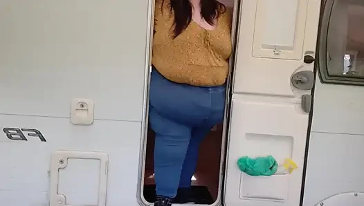 Ssbbw ve küçük kapı