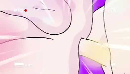 Balaclava'da maskeli heteroseksüel adam anime futanari trans yarağı gırtlağına kadar alıyor ve sonra onu sikiyor