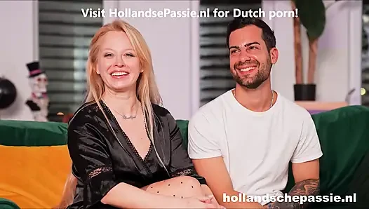 Hollandalı genç kız Passie'de İspanyol sevgilisiyle sikişiyor