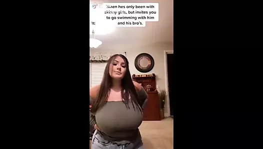 Büyük göğüslü esmer (ygb)