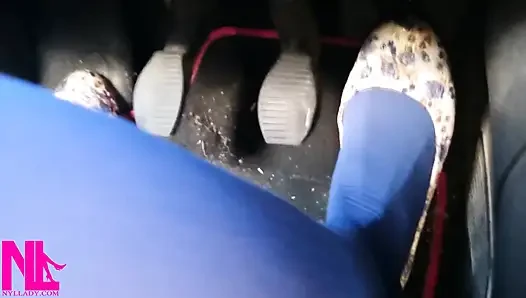 Çiçekli bale dairelerinde hızlı sürüş