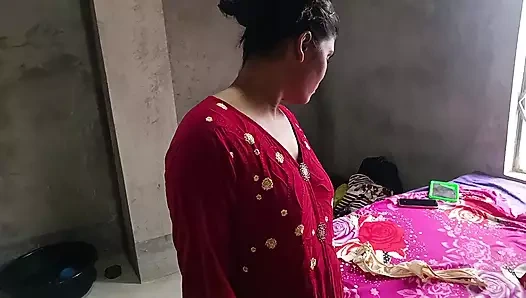 Hintli kadın ve kocası yeni seks yapıyor