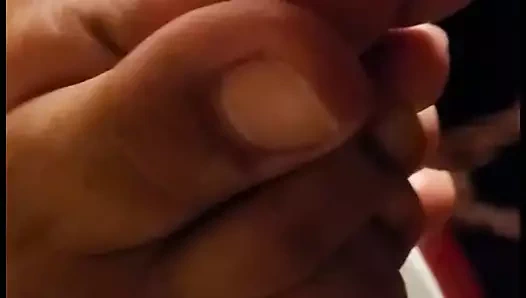 Ayak parmaklarına boşalma