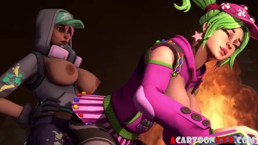 Overwatch ve fortnite babes doggystyle seks olsun