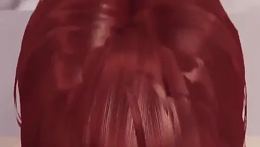 Orta yaşlı seksi üvey anne üvey oğluna iki kez boşalmasına yardım ediyor