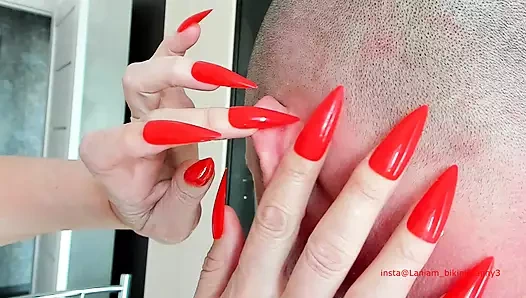 Asmr kulak temizleme fetiş olgun puma uzun tırnaklar