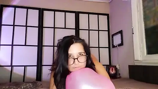 Balon kırıntılarımı dildoya dönüştürüyorum - tavşan tezgahbası