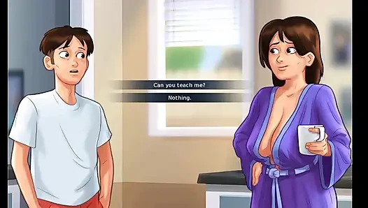 Yaz mevsimi efsanesi: orta yaşlı seksi kadınla sohbet bölüm 49