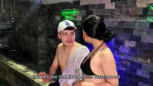 AMAZING HOT COLOMBIAN seduces me after the party I sneaked her behind her BOYFRIEND's car! - SPACE PRODUCTIONS