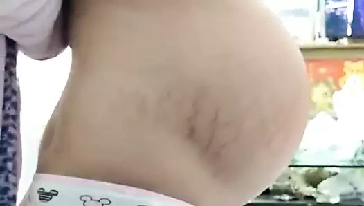 bonita barriga embarazada