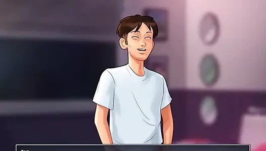 Yaz mevsimi efsanesi: üvey erkek kardeş üvey kız kardeşinin porno videolarını bilgisayarında izliyor bölüm 70