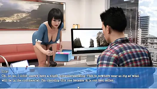 Vadideki Lily: ev hanımı ve dildo reklamvereni