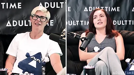 Freya Parker orta yaşlı seksi kadının alnında dövmeli istiyor! Bunu tercih eder misiniz, yetişkin zamanı podcast'i