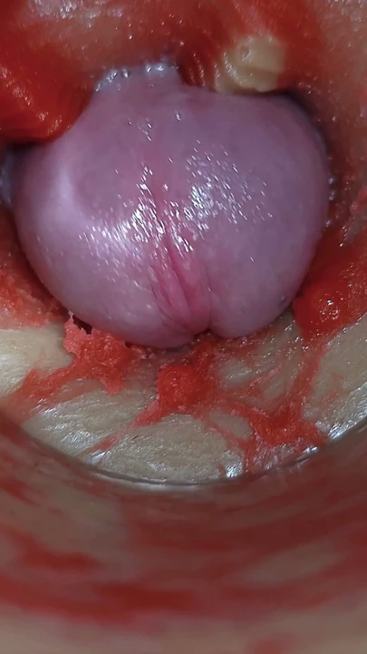 Kamerayı Derin Amına Sokup Çok Büyük Sperm Fışkırmasını Yakalıyor ASMR | Bölüm 1