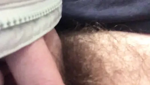 Almost got caught playing with my pussy on the train in my riskiest public wank video yet!