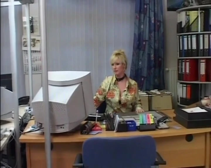 Awesome German MILF Teacher has wild sex in the principal's office