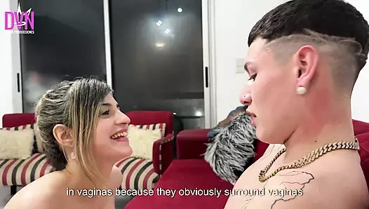 Özel öğretmen kocasının yeğenine ilk kez cinsel seks yapıyor ve ona götünü veriyor