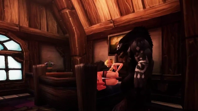 Canavar yarak anal warcraft parodisi