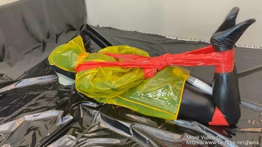 nana tarzı yağmurluk hogtie esaret ve oyun