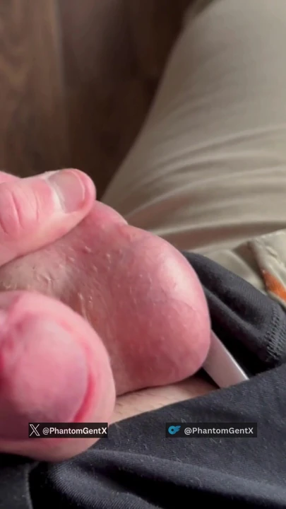Home Office Daddy Shows You His Red Acorn - PhantomGentX