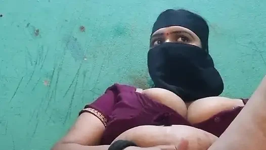 Gece geç saatlerde tek başına ruh hali sevimli ve çekici Bangla konuşması