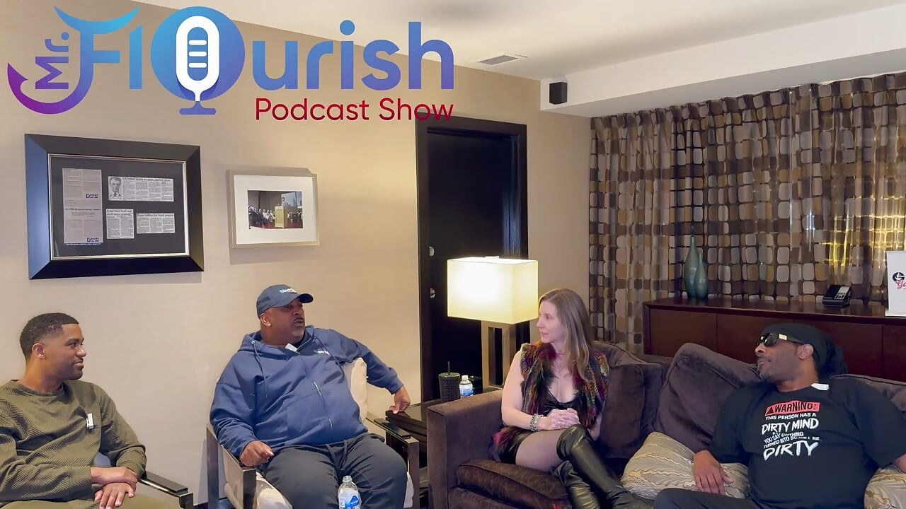 Mrflourish Podcast Mrmajic, Shante Spice ve Darren Blaze ile Dallas'ta bir akşam ilişkisi