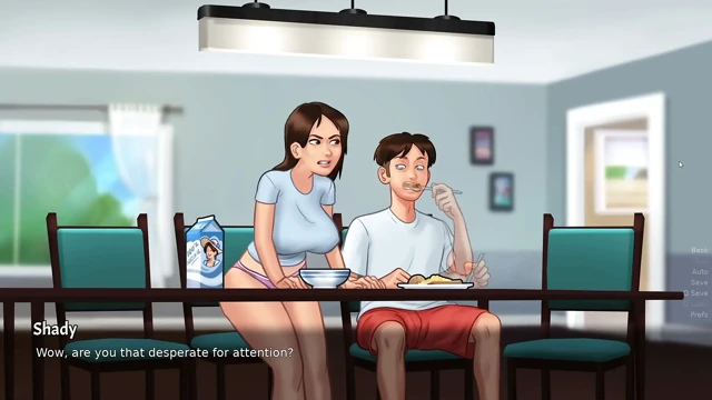 Üvey Kız Kardeşime Büyük Göğüslerine Dokunması İçin Para Verdim - Summertime Saga