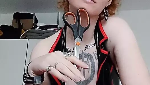 Sana küçük nasıl keseceğime söylüyorum