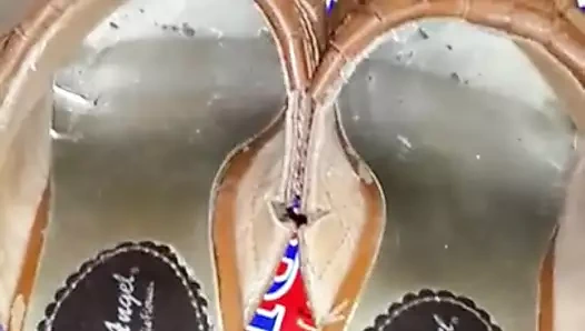 karısının üzerinde Cumshot .... hala sıcak ve terli