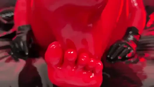 Lateks Ayak Pornosu