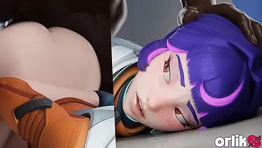 Juno Overwatch 3D anal fahişe