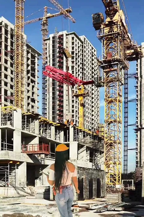 İnşaatçı bir deliğe düşüyor ve devleşiyor