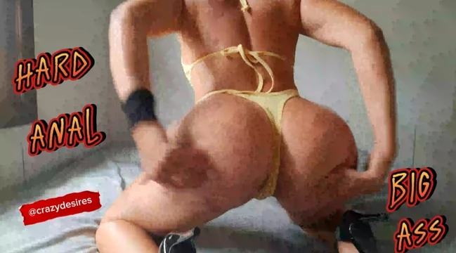 I love when my man fuck my ass so hard a lot