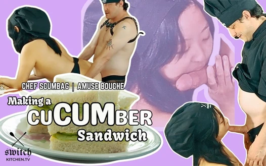 Scumbag Chef Makes Cucumber Sandwich with Korean Sous Chef