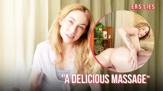 Ersties - seksi Amerikalı hatun Stella A yumuşak amcığını masaya sürtüyor