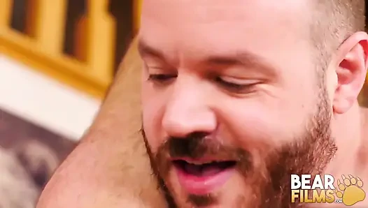 BEARFILMS fat hairy bears rex blue and john thomas raw breed