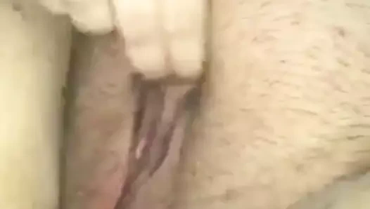 Eş Mastürbasyon ile bir küçük fışkırtma