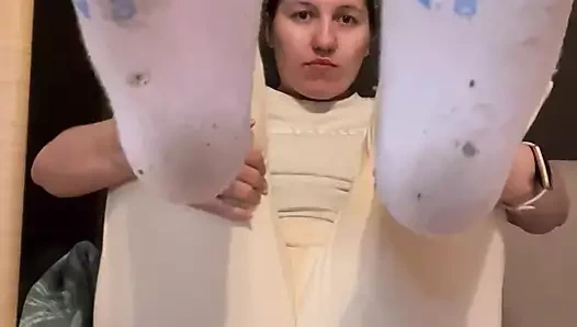 Ayak koklama ve kirli ayaklar