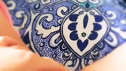 Cam dildo sikişi