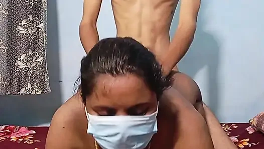 Indian hot stepmom Doggystyle position fuck