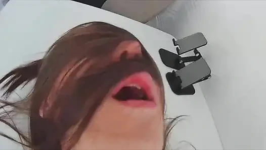 Arkadaşının karısını götten ve ağzından sikiyor Gerçek aldatma