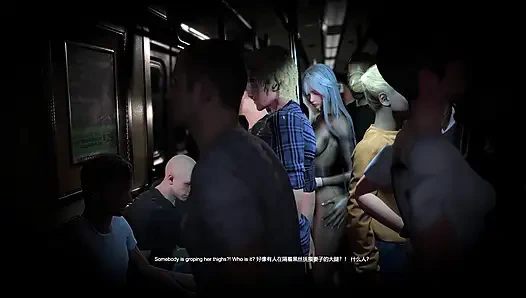 Ateşli vücut dolgusu giyen 3 boyutlu azgın sürtük bebek otobüste sikiliyor