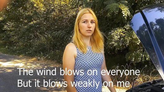 Sarışının arabayı tamirmesine yardım etti ve onu sikti