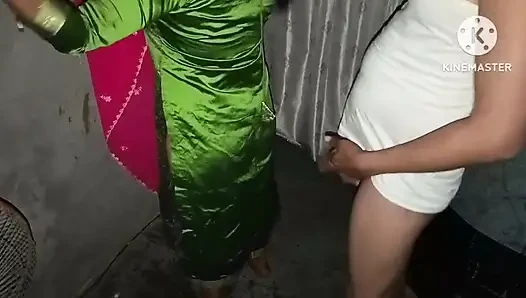Hintli ateşli sasu ma üvey oğlu tarafından ayakta sikiliyor