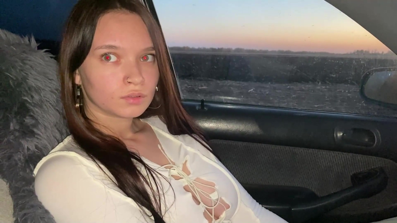 My Best Friend's Girlfriend Sucked My Dick In The Car For Only 10 dollars. What a Slut.